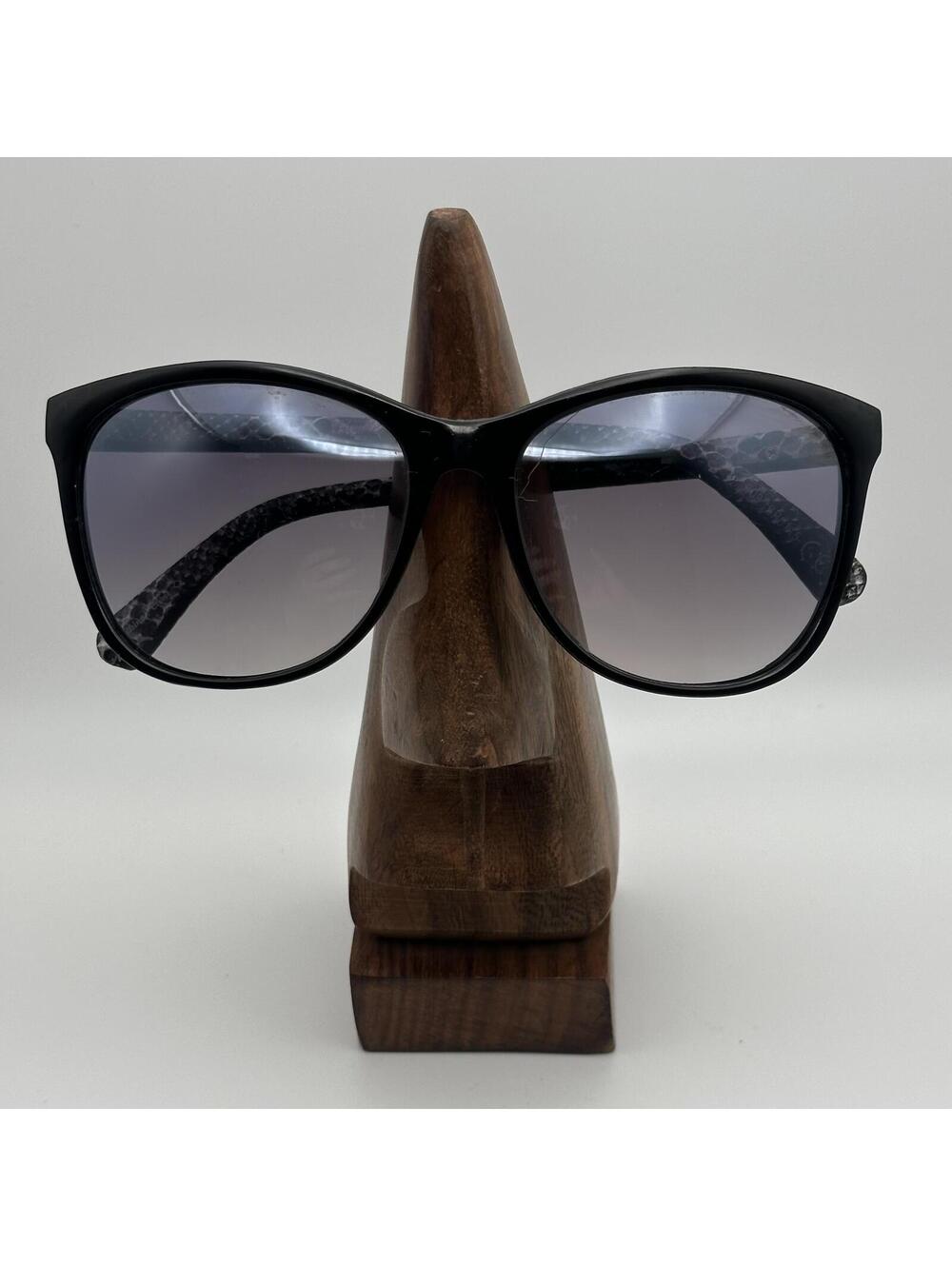 Candie's Black Gradient Lens Oversized Sunglasses